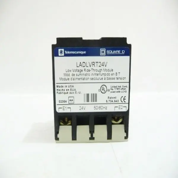 Contactor Low Volt Module, LADLVRT24V, Telemecanique, USA